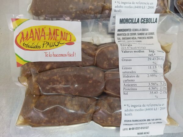 Morcilla de cebolla