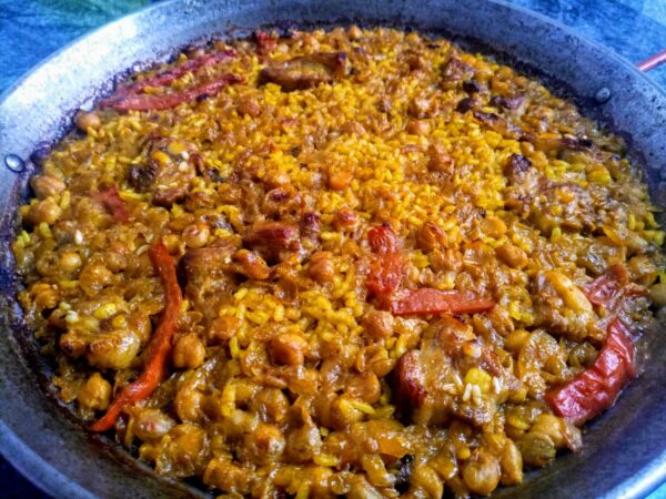 PREPARADO ARROZ COSTILLAR Y GARBANZOS 5