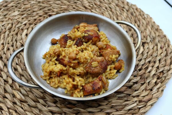 PREPARADO ARROZ COSTILLAR Y GARBANZOS 5